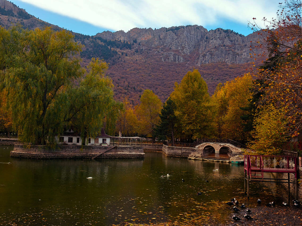 Konya’nın cennet köşesi sonbahar renkleriyle büyülüyor 30